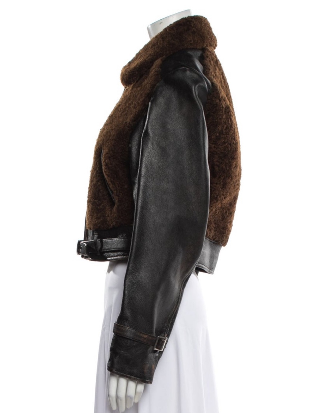 Prada Leather and shearling Jacket - Picture 3 of 3